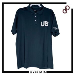 UNDRGRND Men's Golf Performance Polo Shirt Forest Green Size Medium
